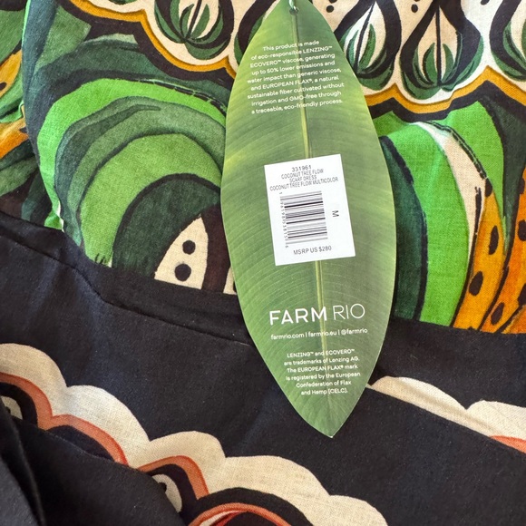 FARM Rio Colorful Patterned Midi Dress - Picture 5 of 5